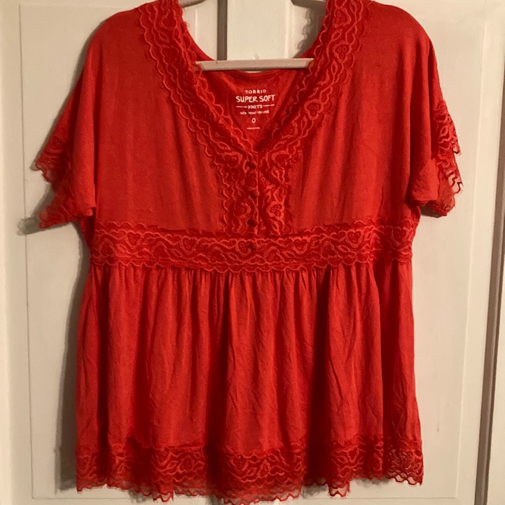 Torrid Super Soft Babydoll Tee